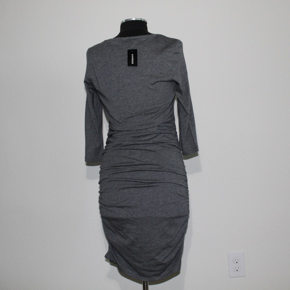 EXPRESS, GRAY COLOR DRESS SIZE S - Picture 2 of 5